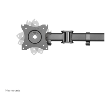 Preview: NEOMOUNTS SELECT Flat Screen Desk mount 10-27Zoll clamp/grommet 3 screens 24kg Black