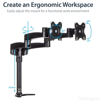 STARTECH.COM Dual-Monitor Arm