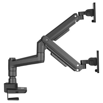 Preview: Equip Befestigungskit (Gelenkarm) - für 2 LCD-Displays/ Curved LCD-Displays - schwerlast - Kunststof