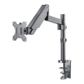 MANHATTAN Tischhalterung mit Gasdruckfeder und Kugelgelenk am Halterungsarm fuer Monitore von 48.18-81.28cm 17Z - 32Z und bis 8kg