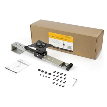 Preview: StarTech.com Cubicle(Arbeitsnische) Monitor Halterung - Arbeitskabine Wandmontage(hängend) Monitorarm - bis zu 34 in VESA Monitore(bis 8 kg)