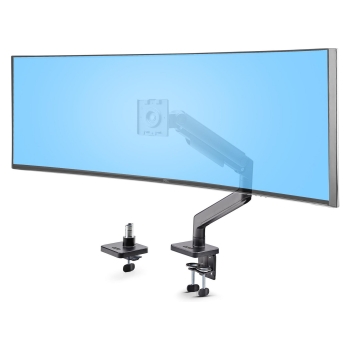 StarTech.com Monitor Desk Mount For 49 Ultrawide Curved Screen. Max 44lb - Befestigungskit (Federarm. Schwenkarm. Basis. VESA-Halterung