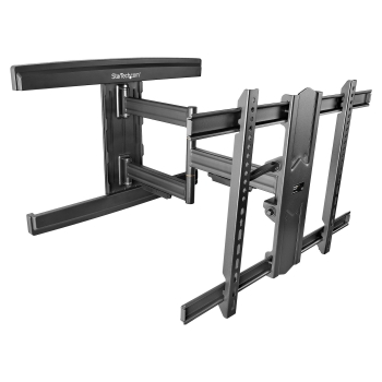 StarTech.com TV Wall Mount for up to 80 inch (110lb) VESA Mount Displays. Low Profile Full Motion Universal TV Wall Mount Bracket
