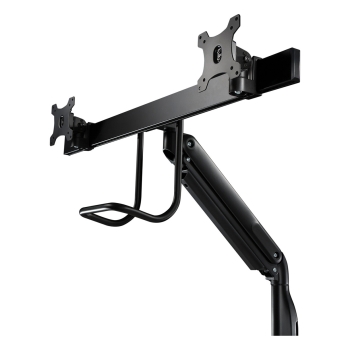 V7 Befestigungskit (Gelenkarm. 2 VESA-Platten. Klammerbasis) - für 2 LCD-Displays - hochbelastbar. Gasfeder - Kunststoff. Aluminium. Stahl