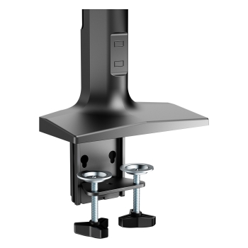 Preview: V7 Befestigungskit (Gelenkarm. 2 VESA-Platten. Klammerbasis) - für 2 LCD-Displays - hochbelastbar. Gasfeder - Kunststoff. Aluminium. Stahl