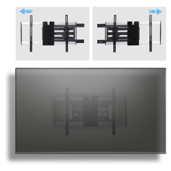 Preview: STARTECH.COM Ultraflache vollbewegliche TV-Wandhalterung fur Bildschirme bis 65 Zoll und 45 kg VESA 600x400 flaches Design