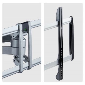 Preview: STARTECH.COM Robuste vollbewegliche TV-Wandhalterung fur Flachbildschirme bis 100 Zoll und 85 kg flaches Design TAA