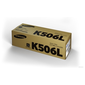 Preview: HP Samsung CLT-K506L Schwarz Tonerkartusche