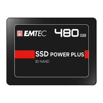 Preview: 2.5 480GB Emtec X150 Power Plus 3D NAND SATA SSD - 480 GB