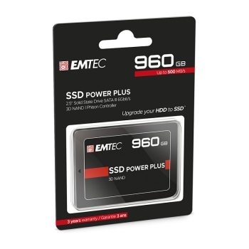 Preview: 2.5 960GB Emtec Sata X150 960GB Intern retail