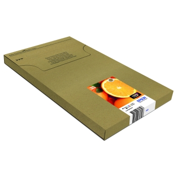 Preview: Epson Original Easy Mail Packing 33 Orange Druckerpatronen - 5er Multipack (C13T33374510)