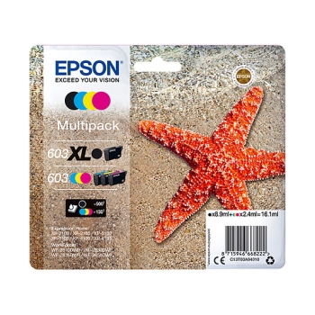 EPSON 1LB Multipack 4-colours 603 XL Black/Std. CMY