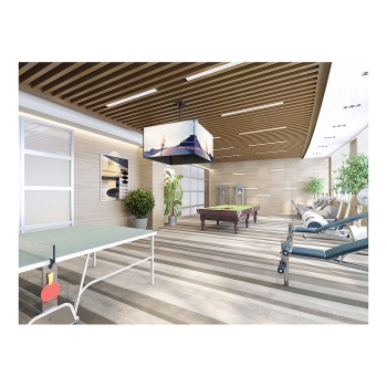 Preview: Equip Deckenhalterung 32-65/4TFT 30Kg Quad-Screen sw lite Retail (Speditionsversand)