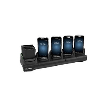 Zebra 5Slot Charge Only Cradle w/Spare Battery Charger