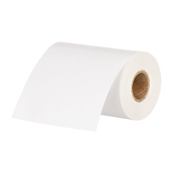 Zebra label paper 76 mm x 19 m direct thermal ZeroLiner 2000D permanent adhesive 19 mm