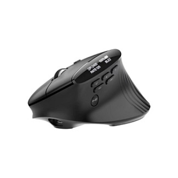 Acer Smart Fit - Maus - vertikal - ergonomisch - Laser - 10 Tasten - kabellos - 2.4 GHz. Bluetooth 5.0 - kabelloser Empfänger (USB)