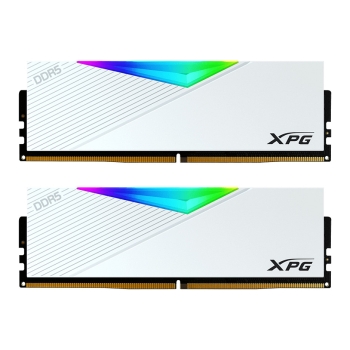 64GB ADATA DIMM 6000 (2x 32 GB) Dual-Kit (wei. AX5U6000C3032G-DCLARWH. Lancer RGB. INTEL XMP)