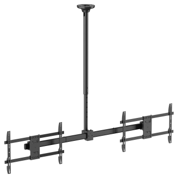 Equip Deckenhalterung 32-60/2TFT 40Kg Manu Dual-Screen sw lite Retail