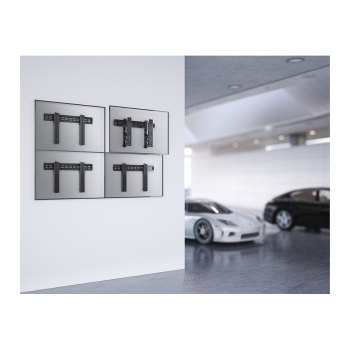 Preview: Equip Wandhalterung 37-70/1TFT Popout 1Gelenk 45Kg sw lite Retail