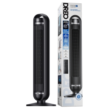 Preview: Dreo - Quiet Tower Fan, 8 Speeds, 4 Modes, 92cm