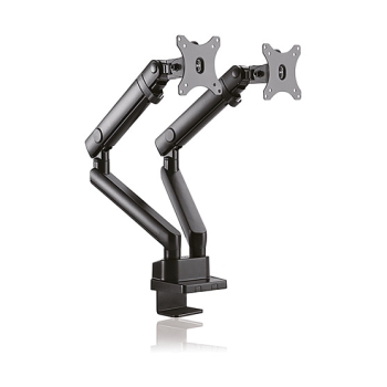 Preview: ICYBOX Monitorständer. für 2x Monitore. bis zu 32 mit Tischhalterung