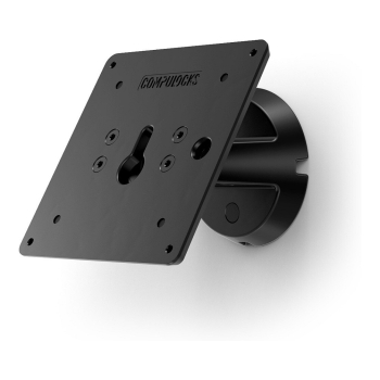 Compulocks VESA Tilting Wall Mount - Befestigungskit (Bügelhalterung) - Neigen - Aluminium - Schwarz - Wandmontage. Oberflächenmontage