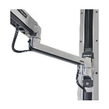 Preview: ERGOTRON LX Steh-Sitz-Wandmontage-Tastaturarm bis 2,2kg. 51cm hoehenverstellbar Reichweite Tastatur bis 107cm