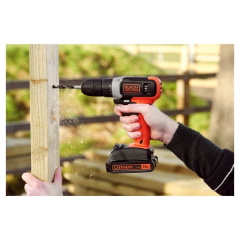 Preview: Black&Decker Akku-Bohrschrauber 18V 1.5Ah BCD001C1