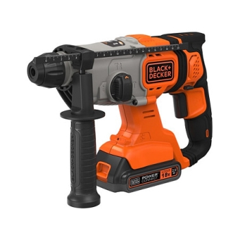 Preview: Black&Decker Akku-Kombihammer SDS-pl.18V.2x2.5Ah BCD900E2K