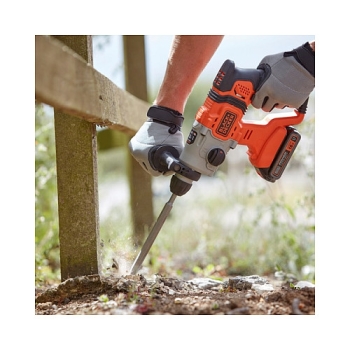 Preview: Black&Decker Akku-Kombihammer SDS-pl.18V.2x2.5Ah BCD900E2K