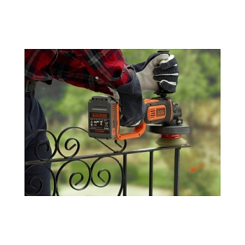 Preview: Black&Decker Akku-Winkelschl. 125mm. 18V.o Akk u.LG BCG720N