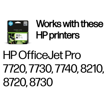 Preview: Tintenpatrone - L0S70AE - No.953XL - schwarz - 42.5ml