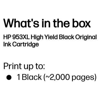 Preview: Tintenpatrone - L0S70AE - No.953XL - schwarz - 42.5ml