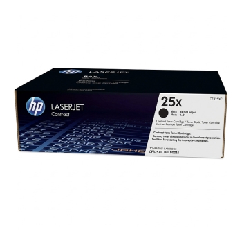 HP Tonerpatrone - Contract - CF325XC - No.25X - schwarz - 34.500Seiten