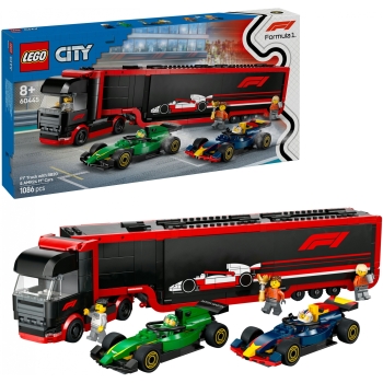 Preview: LEGO City - F1 Transporter mit RB20 & AMR24 Rennautos