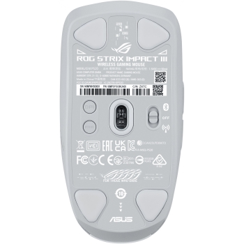 Preview: Asus Maus ROG Strix Impact III Wireless White