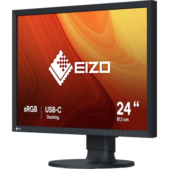 Preview: EIZO 61.1cm (24.1) CS2400R 16:10 HDMI+DP+USB-C IPS black retail
