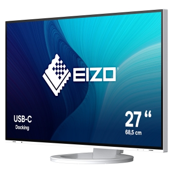 Preview: EIZO 68.5cm (27) EV2781-WT 16:9 HDMI+DP+USB-C IPS white