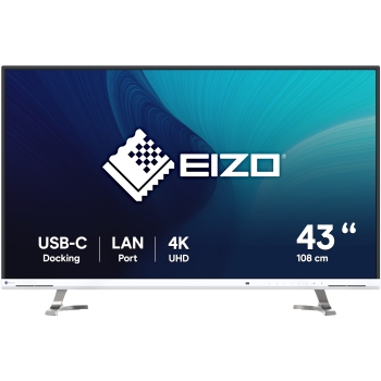 EIZO 108cm (42.5) EV4340X-WT 16:09 4K 2xHDMI+DP+USB-C IPS