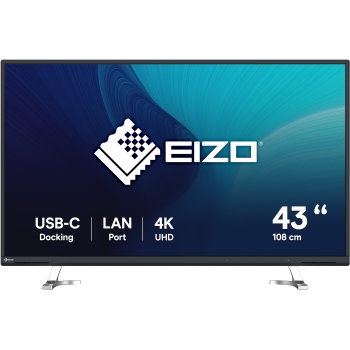 EIZO 108cm (42.5) EV4340X-BK 16:09 4K 2xHDMI+DP+USB-C IPS