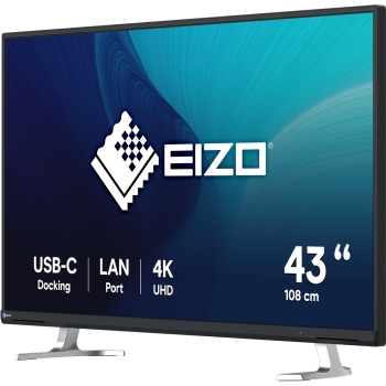 Preview: EIZO 108cm (42.5) EV4340X-BK 16:09 4K 2xHDMI+DP+USB-C IPS