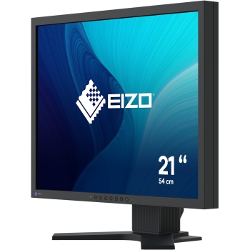 Preview: EIZO 54.1cm (21.3) S2134-BK 4:3 DVI+DP+USB IPS black Lift