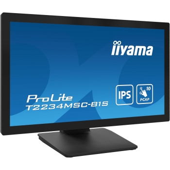 Preview: IIYAMA 54.6cm (21.5) T2234MSC-B1S 16:9 M-Touch HDMI+DP IPS retail