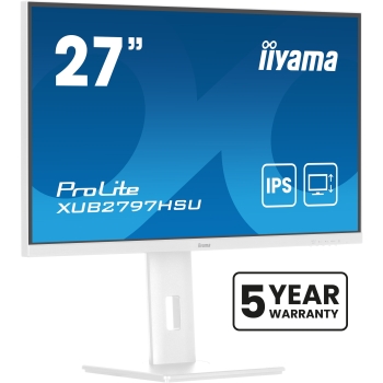 IIYAMA 68.5cm (27) XUB2797HSU-W2 16:9 HDMI+DP+2xUSB Lift