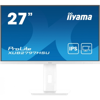 Preview: IIYAMA 68.5cm (27) XUB2797HSU-W2 16:9 HDMI+DP+2xUSB Lift