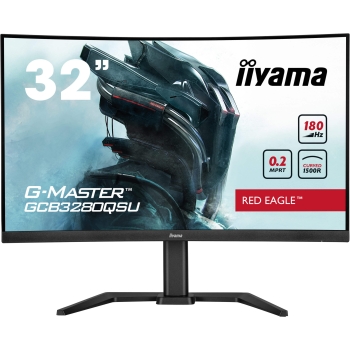 Preview: IIYAMA 80.0cm (31.5) GCB3280QSU-B2 16:9 2xHDMI+DP Curv.Lift
