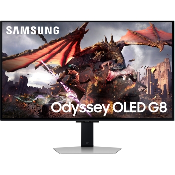 80cm/32 (3840x2160) Samsung Odyssey OLED G8 S32DG800SU 16:9 4k 0.03ms 240Hz 2xHDMI DP USB Speaker Black