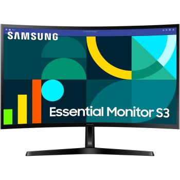 68.6cm/27 (1920x1080) Samsung S27D366GAU 16:9 FHD VA Curved 4ms 100Hz VGA HDMI Black