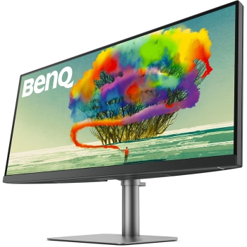 Preview: BenQ 86.4cm PD3420Q 21:9 USB/DP/HDMI lift/piv.spk. UWQHD