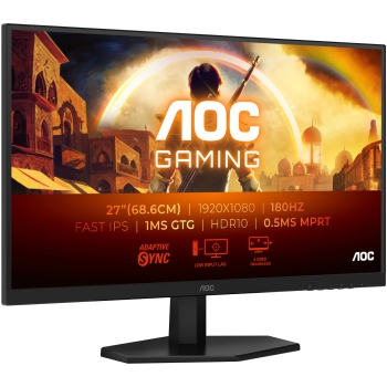 Preview: 68.6cm/27 (1920x1080) AOC 27G42E Gaming 16:09 HDMI DP 180Hz black